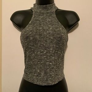 ‼️FINAL PRICE‼️ Vintage Grey Sleeveless Turtleneck